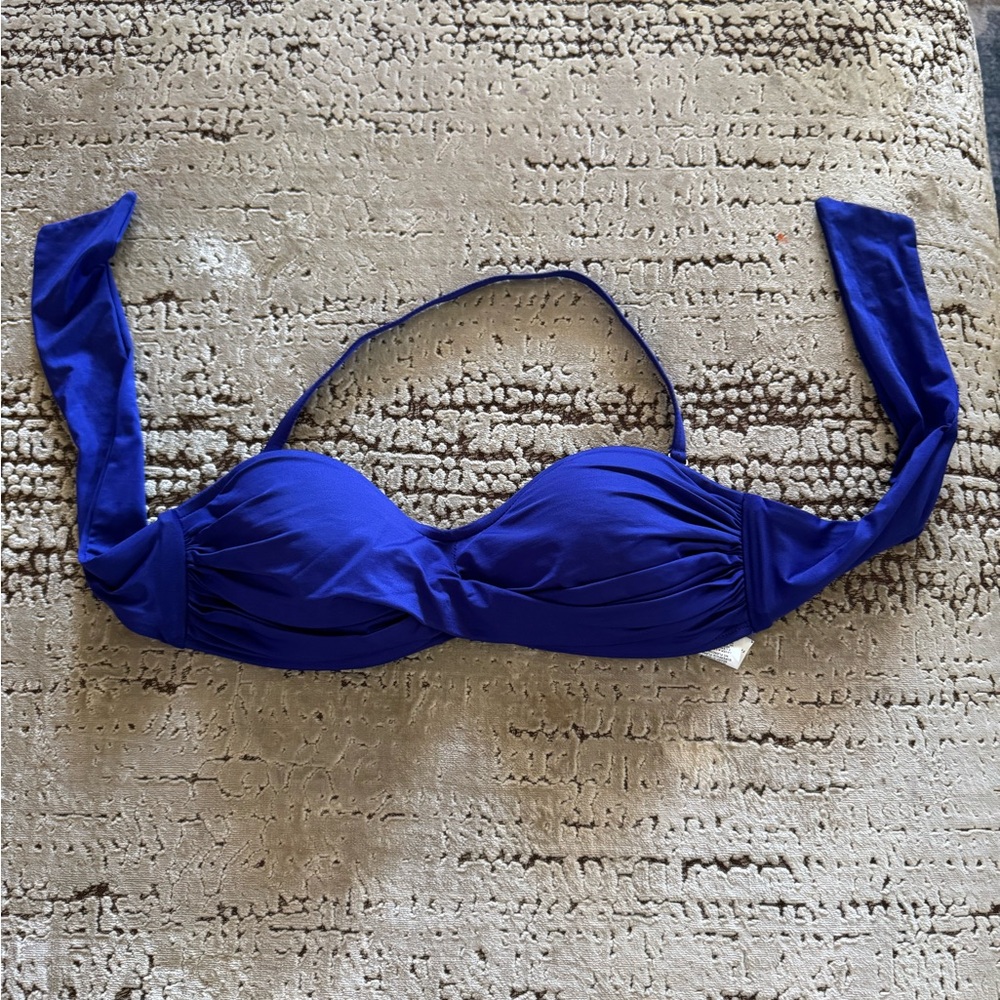 Vitamin A Purple Bikini Top